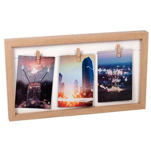 Álbum Personalizable Portafotos City 23 x 40 cm madera