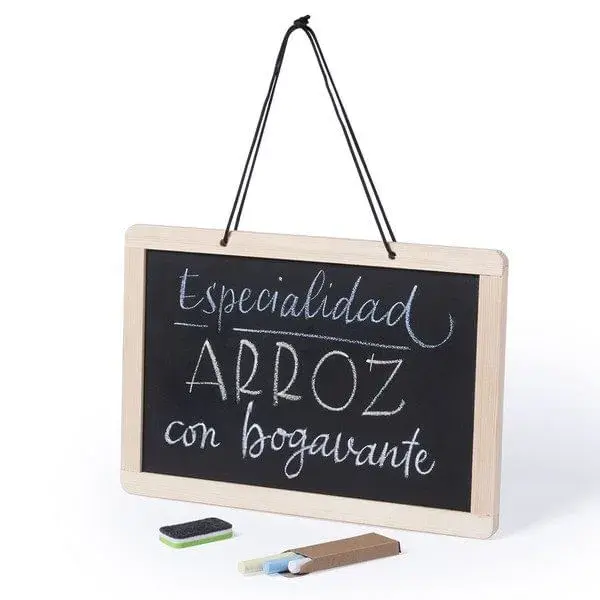 Pizarra de Doble Cara (31 x 21 cm) 145479 - Diseño Bicolor