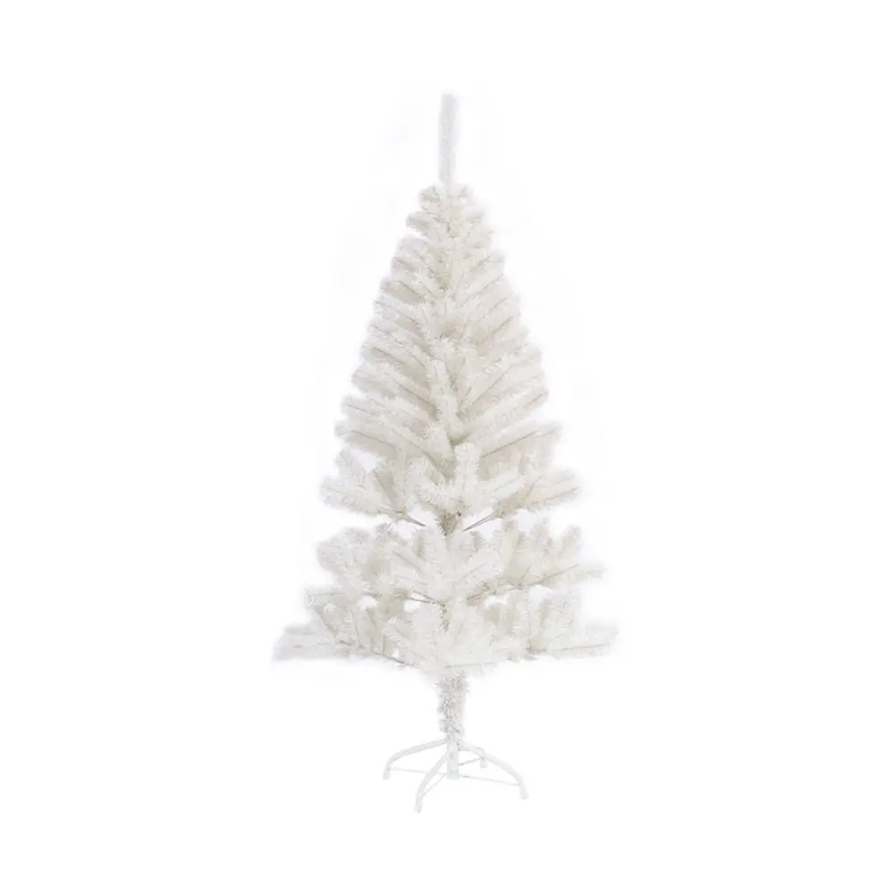 Premium Navideño Árbol de navidad laponia 150x80cm blanco 7h Seven House