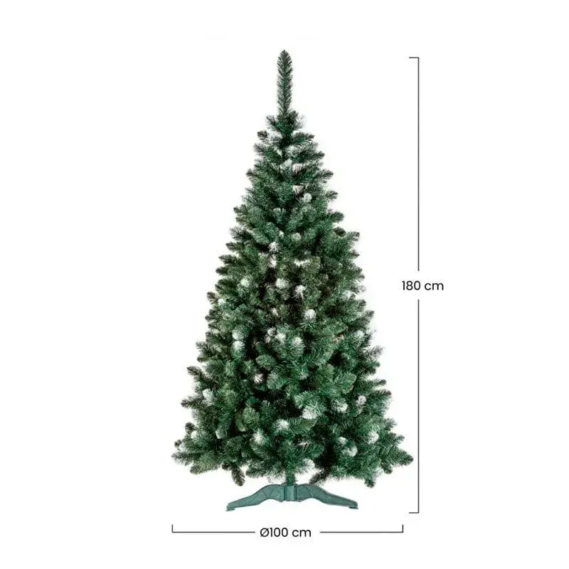 Premium Navideño Árbol de Navidad Vancouver Thinia Home verde nevado