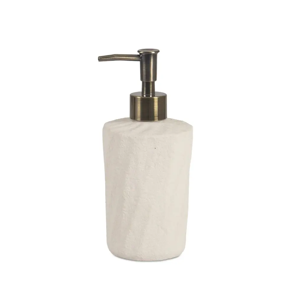 Dispensador de baño marfil de cerámica Sand