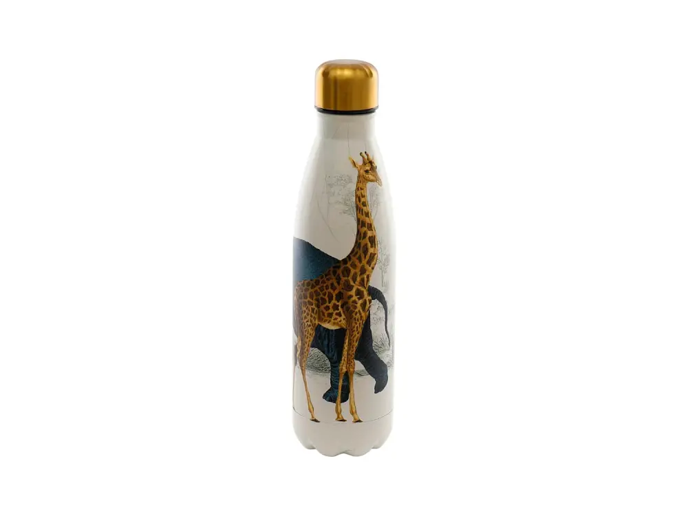 Botella de acero inoxidable decorada 50 cl Safari