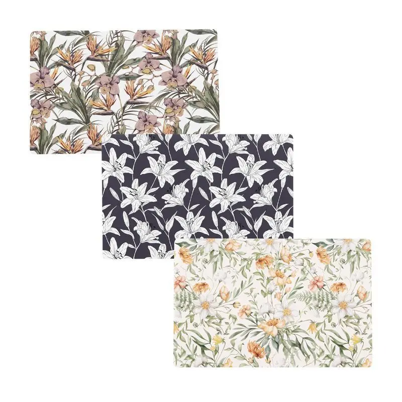 INDIVIDUAL PLASTICO FLORES