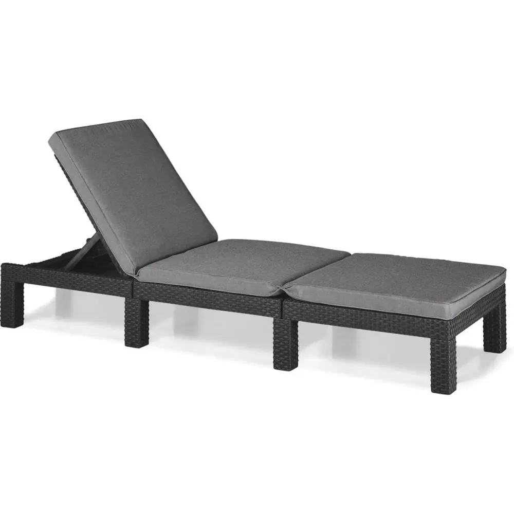 TUMBONA DAYTONA DE LUJO 195 x 65 x 25 cm - Varios colores Marrón