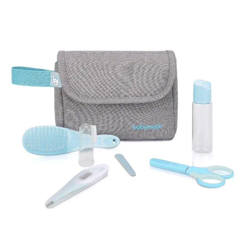 Neceser De Baño Para Bebé Compacto Babymoov con Ventosa de Succión