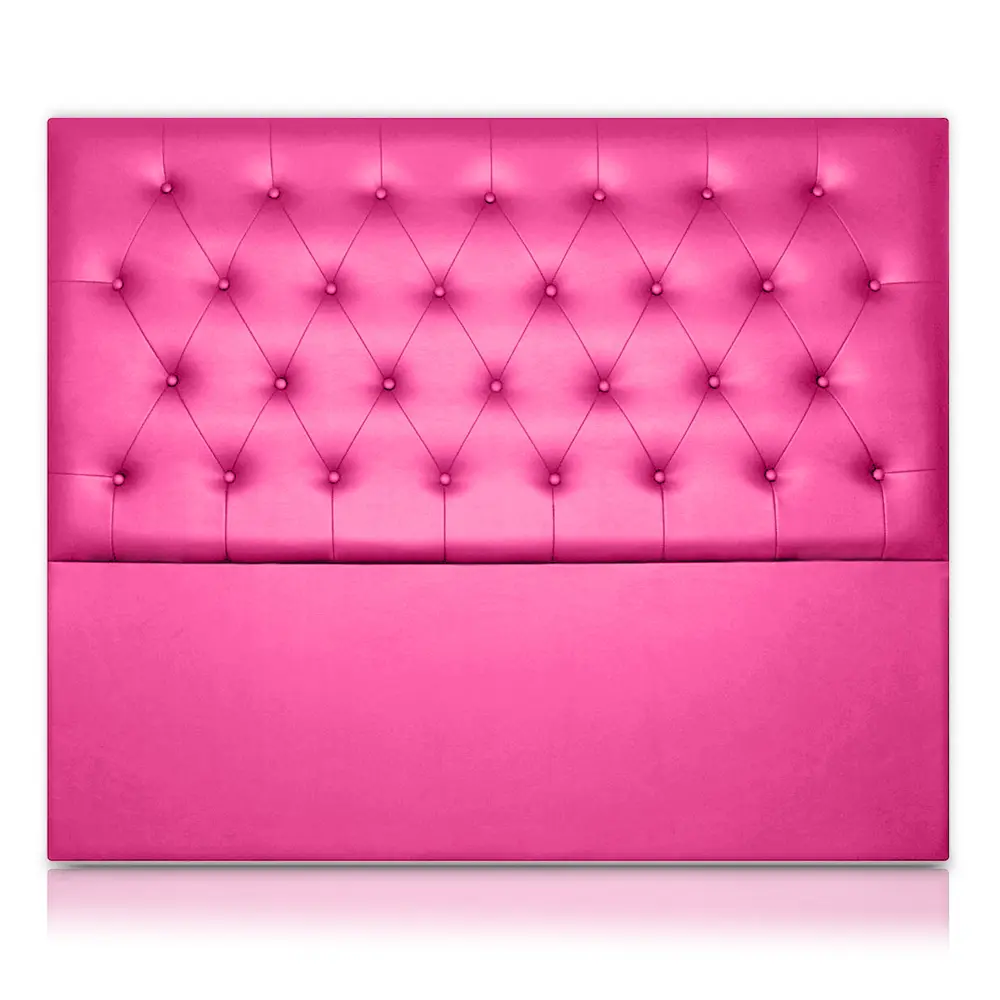 Cabeceros afrodita tapizado polipiel rosa 100x120 de sonnomattress