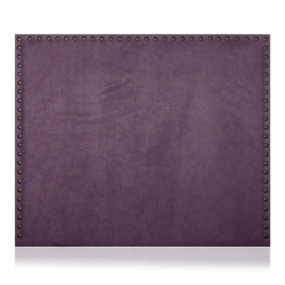 Cabeceros apolo tapizado nido antimanchas violeta 220x120 de sonnomattress