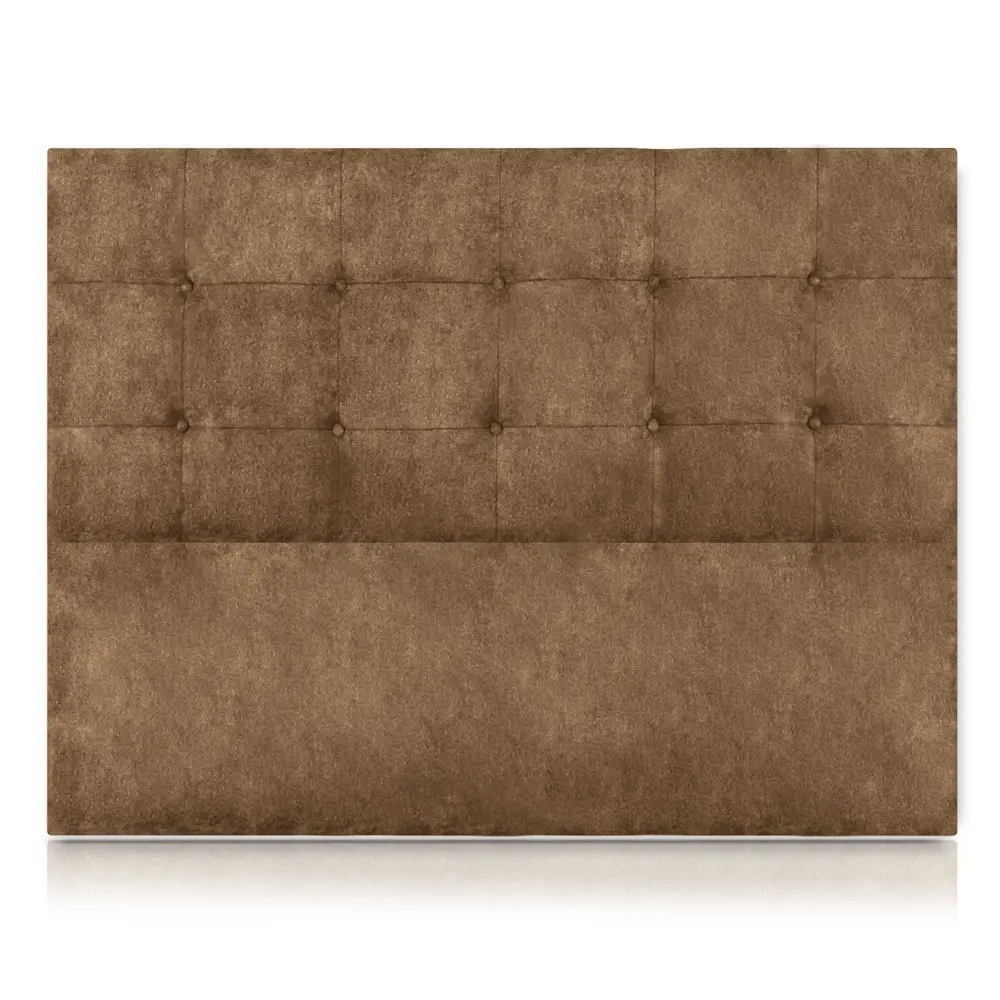 Cabeceros atenea tapizado nido antimanchas marron 160x120 de sonnomattress