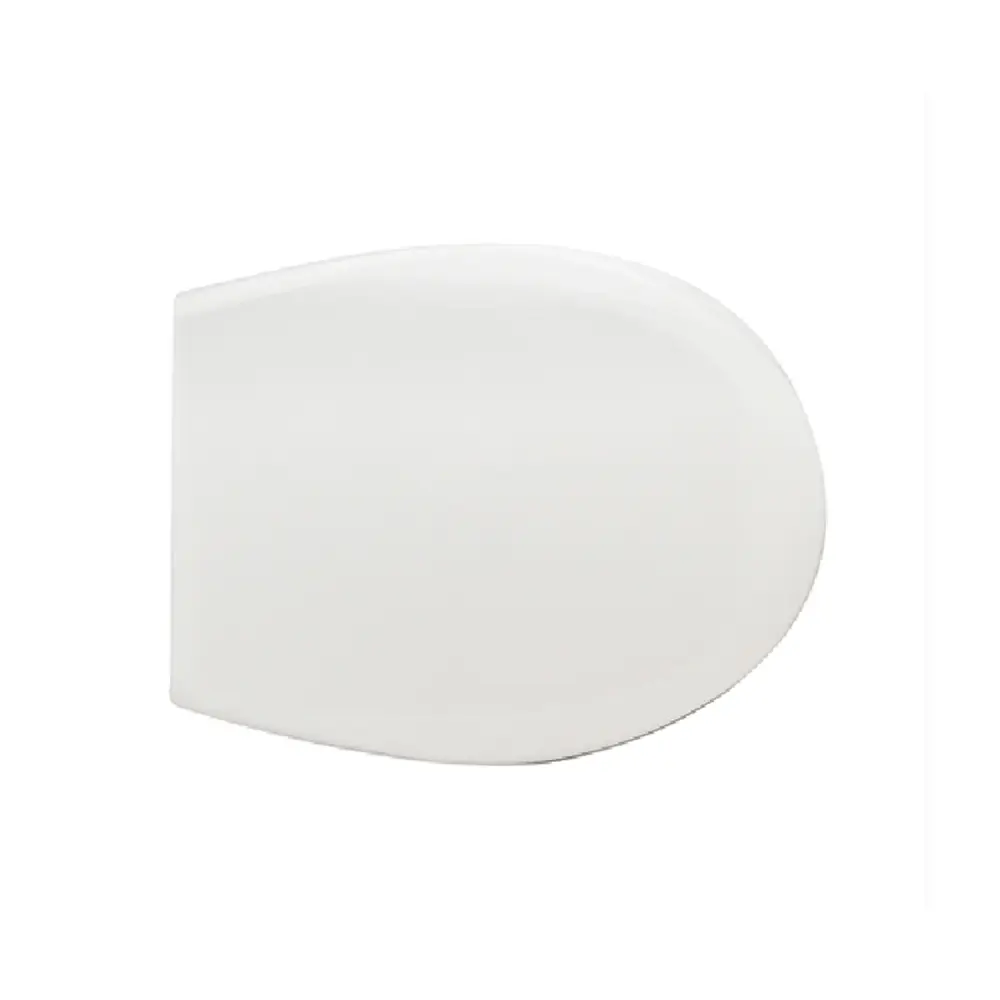 Asiento de inodoro en termoendurecible para Ideal Regular Ellisse Forma 1 - Blanco