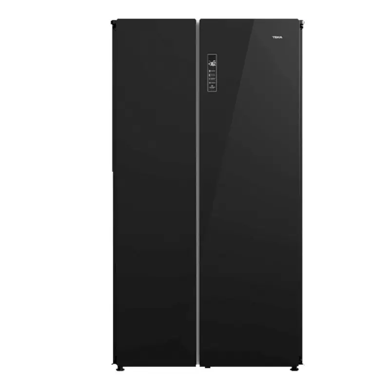 Frigorífico americano teka rlf 74910 cristal negro f