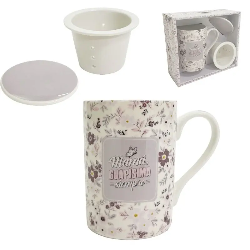 TISANA 295ML CON FILTRO CERAMICA MAMA