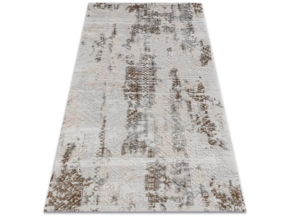 Alfombra acrílica VALS 050 vintage beige / gris 80x250 cm