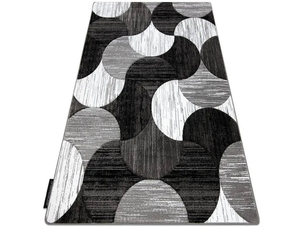 Alfombra ALTER GEO Conchas gris 240x330 cm