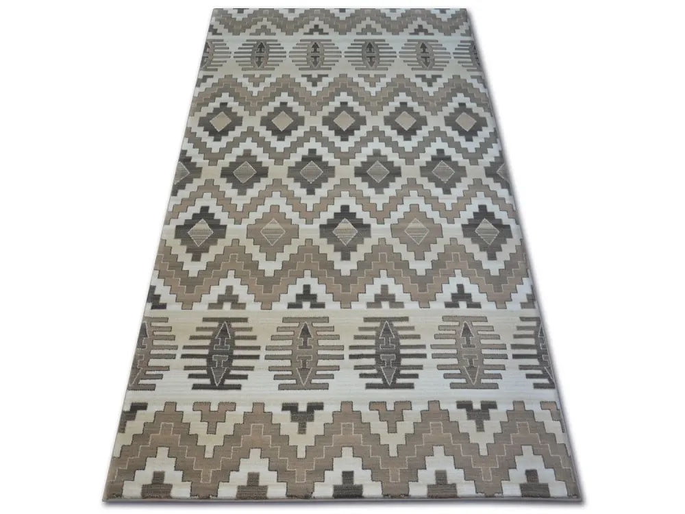 Alfombra ARGENT - W4809 Rombos beige 160x220 cm