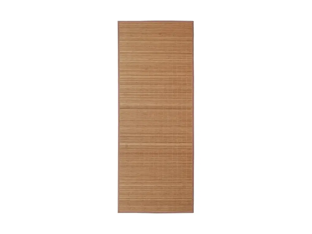 Alfombra de bambú 160x230 cm Marrón