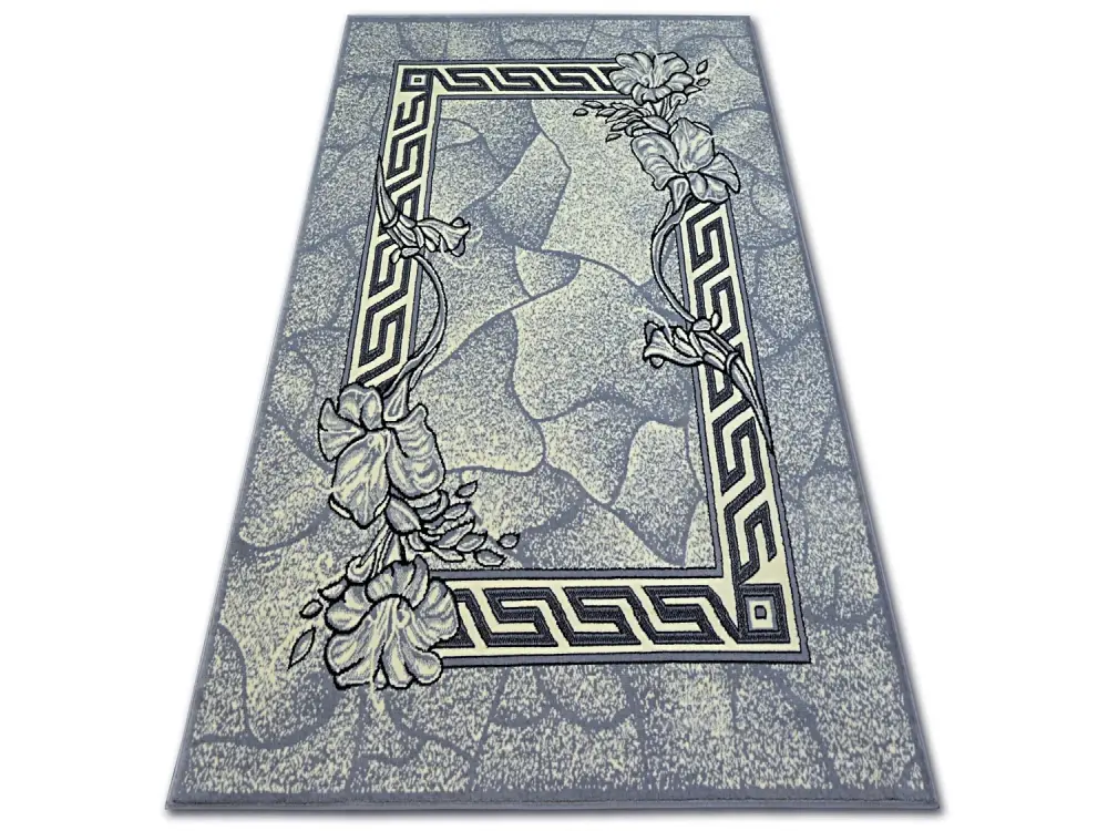 Alfombra BCF BASE 3915 DUO gris 185x270 cm