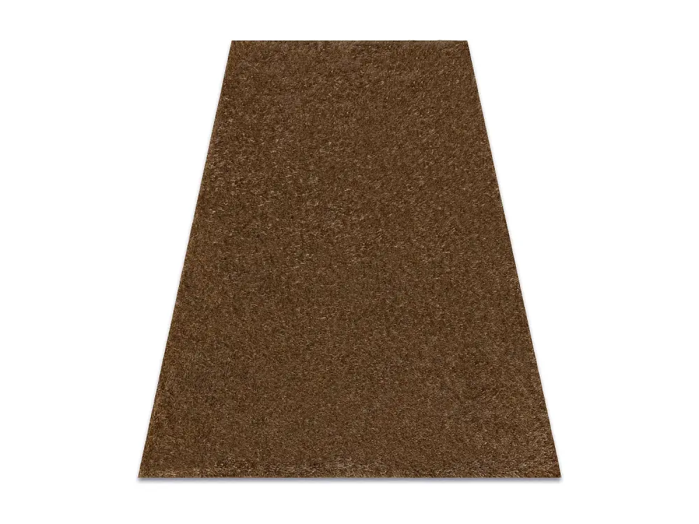 Alfombra BUENOS 6650 shaggy liso, de un solo color beige 180x270 cm