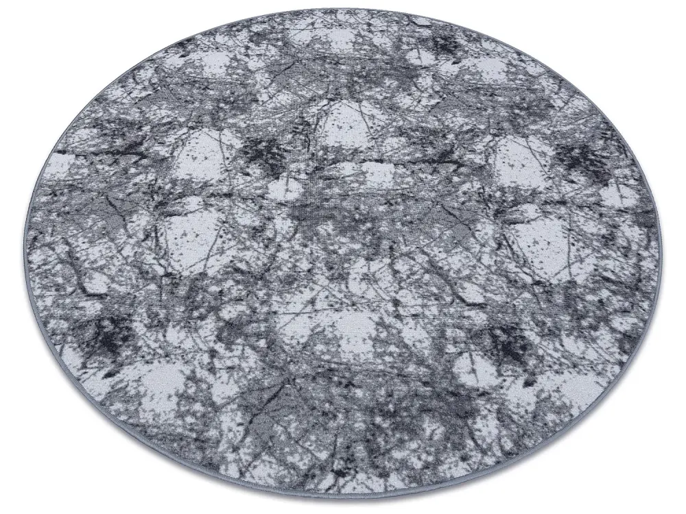 Alfombra CONCRETE Circulo Hormigón gris cercle 133 cm