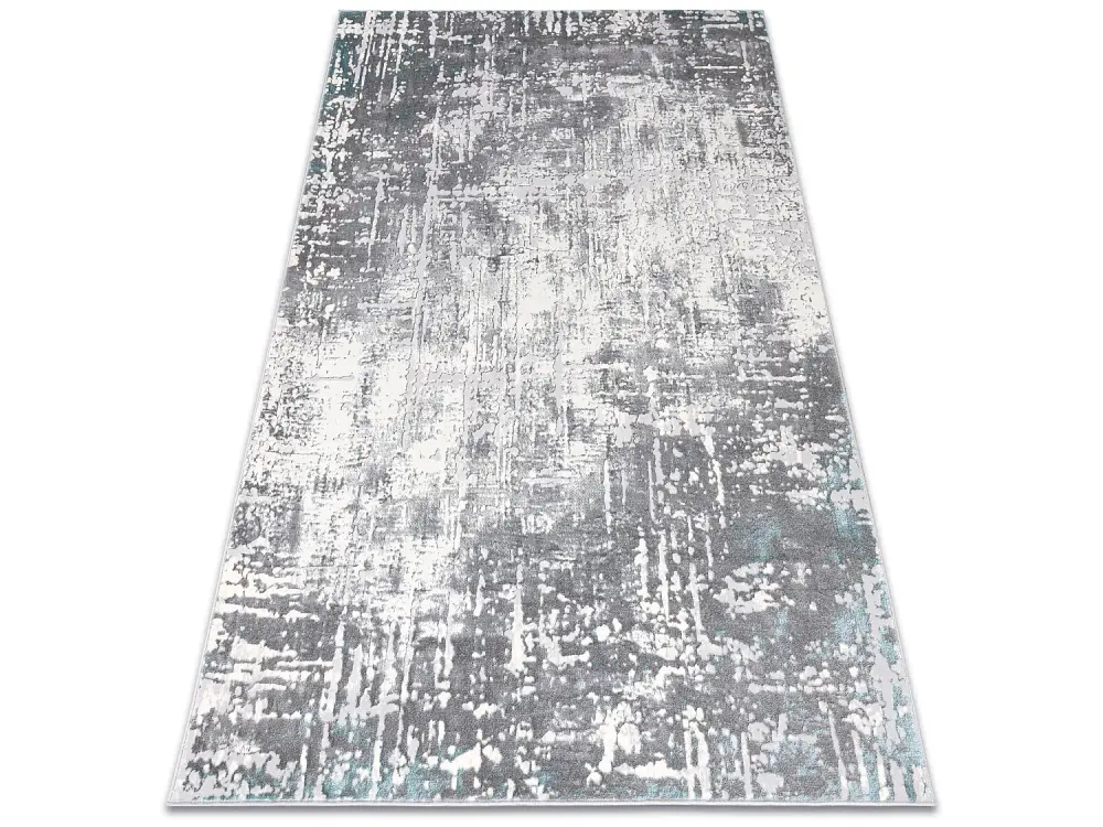 Alfombra CORE W9782 - estructural, dos niveles de vellón, marfil / gr 160x220 cm