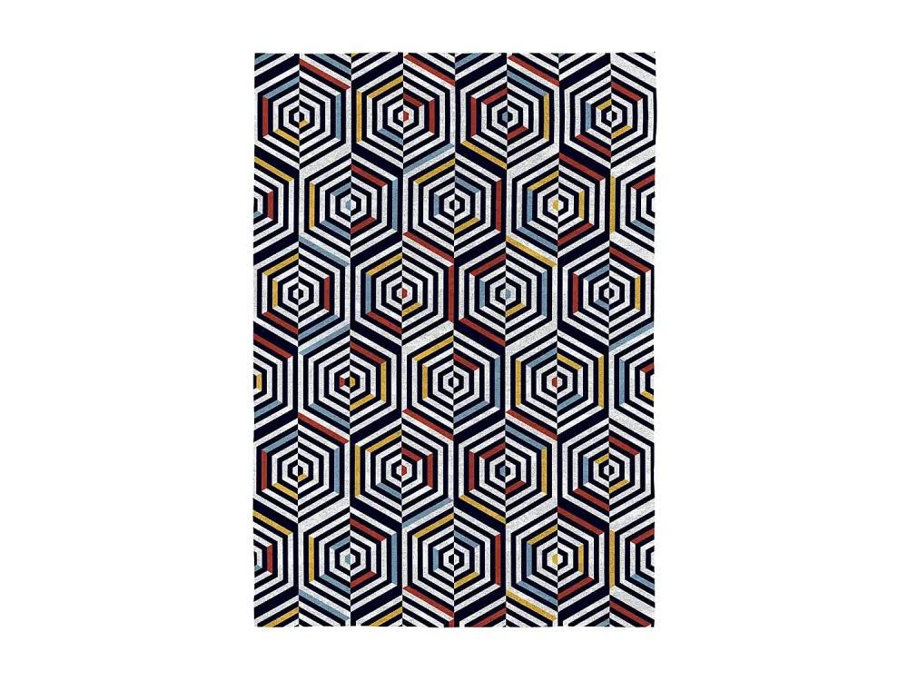 Alfombra decorativa NAF NAF CONCENTRIC 160x230 cm