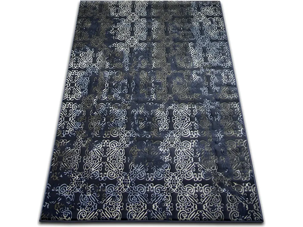 Alfombra DROP JASMINE 453 azul oscuro 160x220 cm