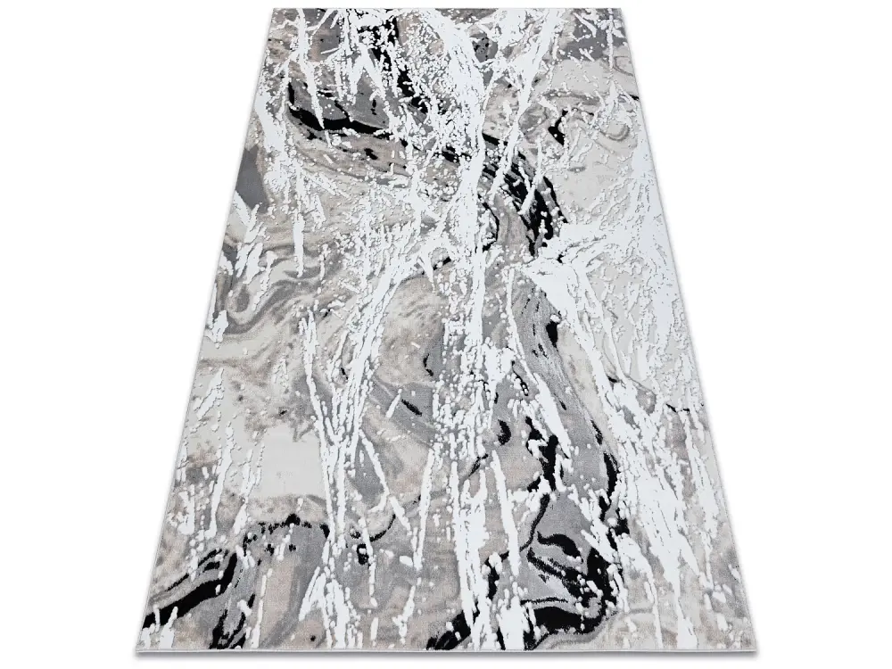 Alfombra GLOSS moderno 8488 37 Abstracción elegante, glamour beige / 200x290 cm