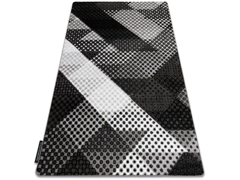 Alfombra INTERO BALANCE 3D Puntos gris 140x190 cm