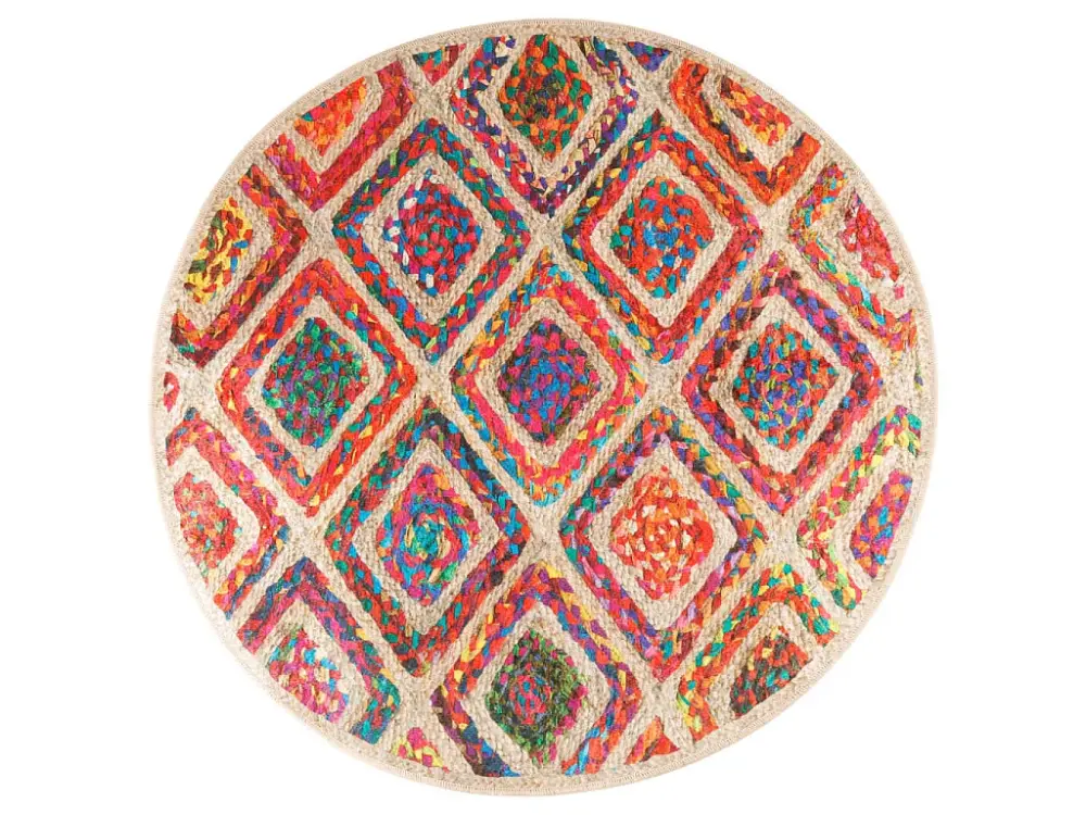 ¿Alfombra lavable multicolor? 120 cm antideslizante