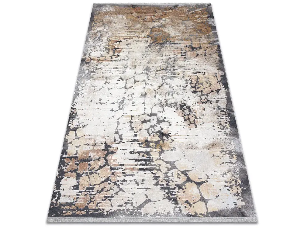 Alfombra LUCE 74 moderna Pavimentación ladrillo vintage - Structural 134x190 cm