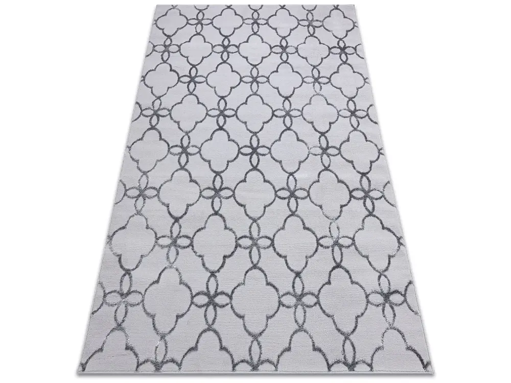 Alfombra MEFE moderna 8504 Conducción, flores - Structural dos nivele 280x370 cm