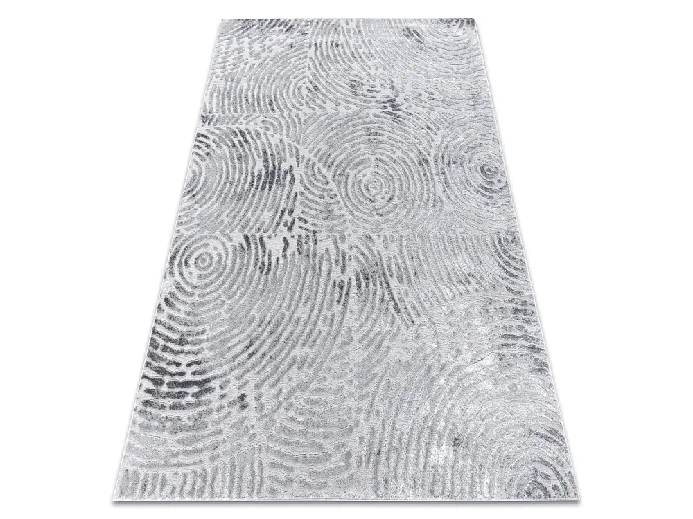 Alfombra MEFE moderna 8725 círculos Huella dactilar - Structural dos 280x370 cm