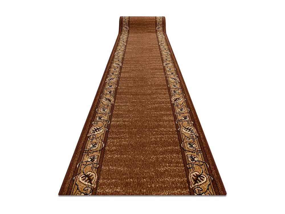 Alfombra de pasillo BCF FELIKS marrón 140 cm 140x260 cm