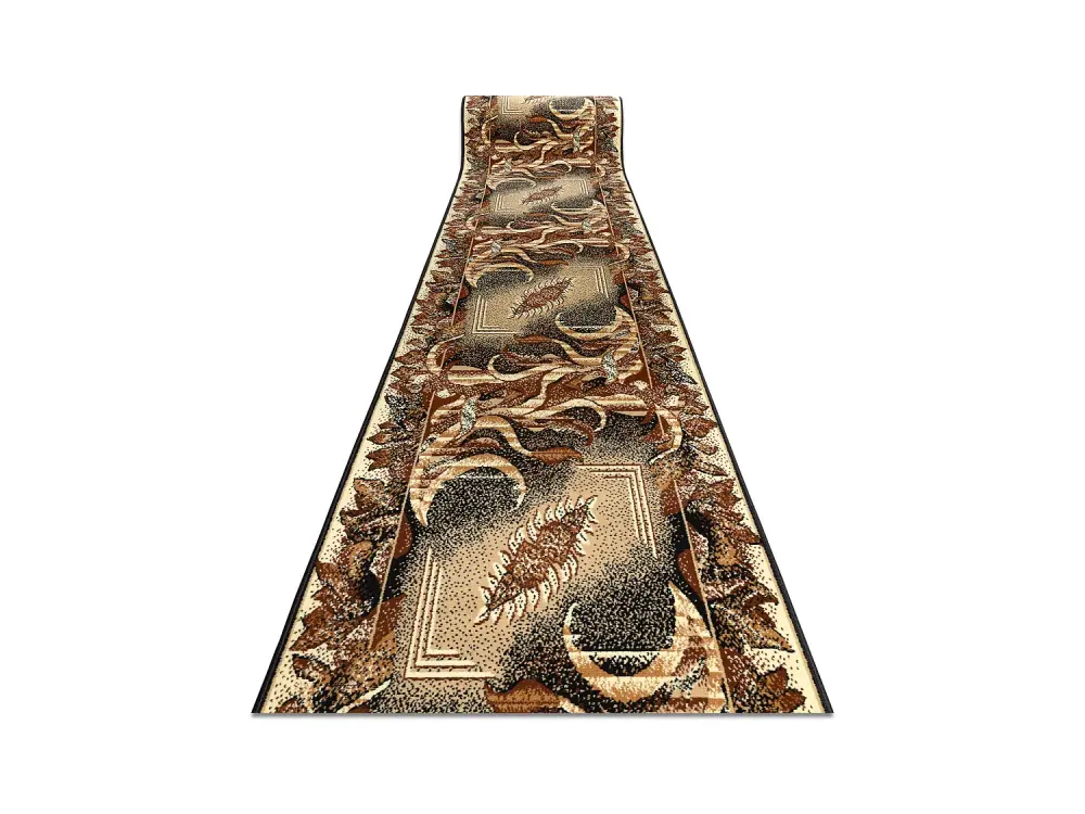 Alfombra de pasillo BCF Hoja de Agave beige 160 cm 160x180 cm