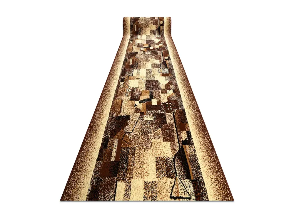Alfombra de pasillo BCF IMPRESJA beige 80 cm 80x180 cm