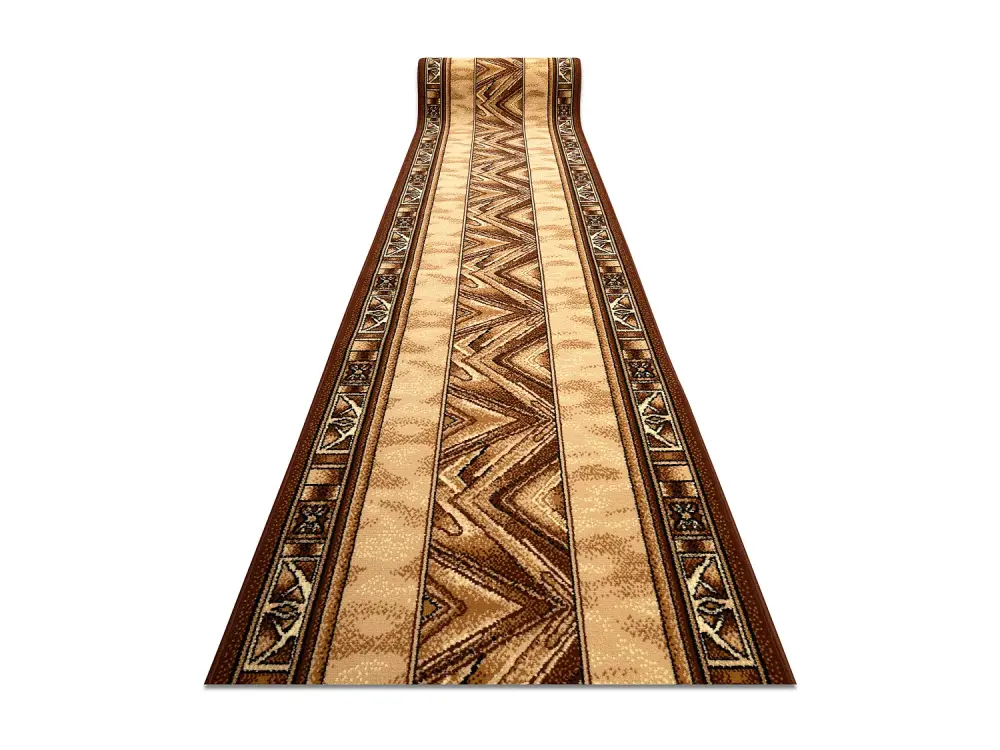 Alfombra de pasillo BCF OPAL beige 90 cm 90x240 cm