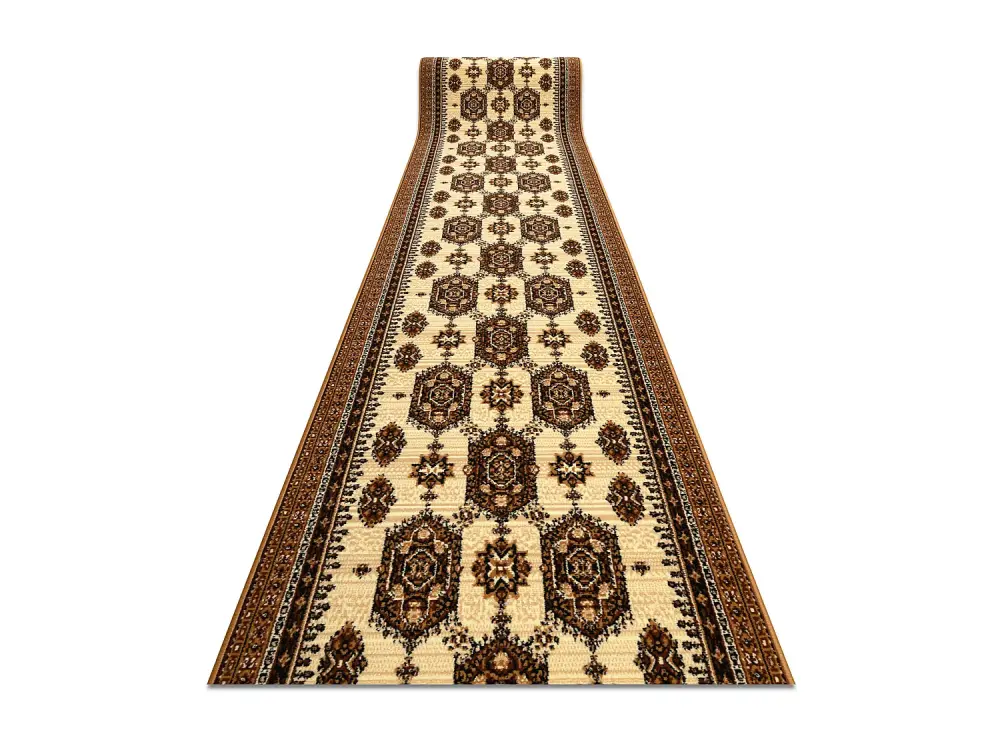 Alfombra de pasillo BCF ZEGARY beige 120 cm 120x730 cm