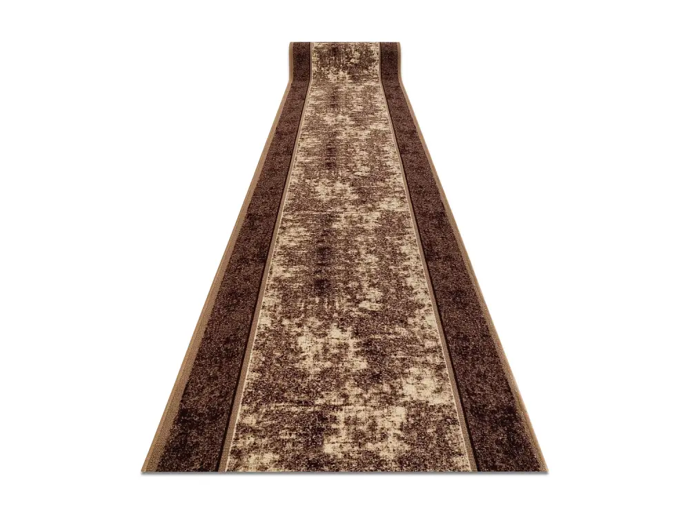 Alfombra de pasillo con refuerzo de goma 120 cm STARK beige 120x250 cm