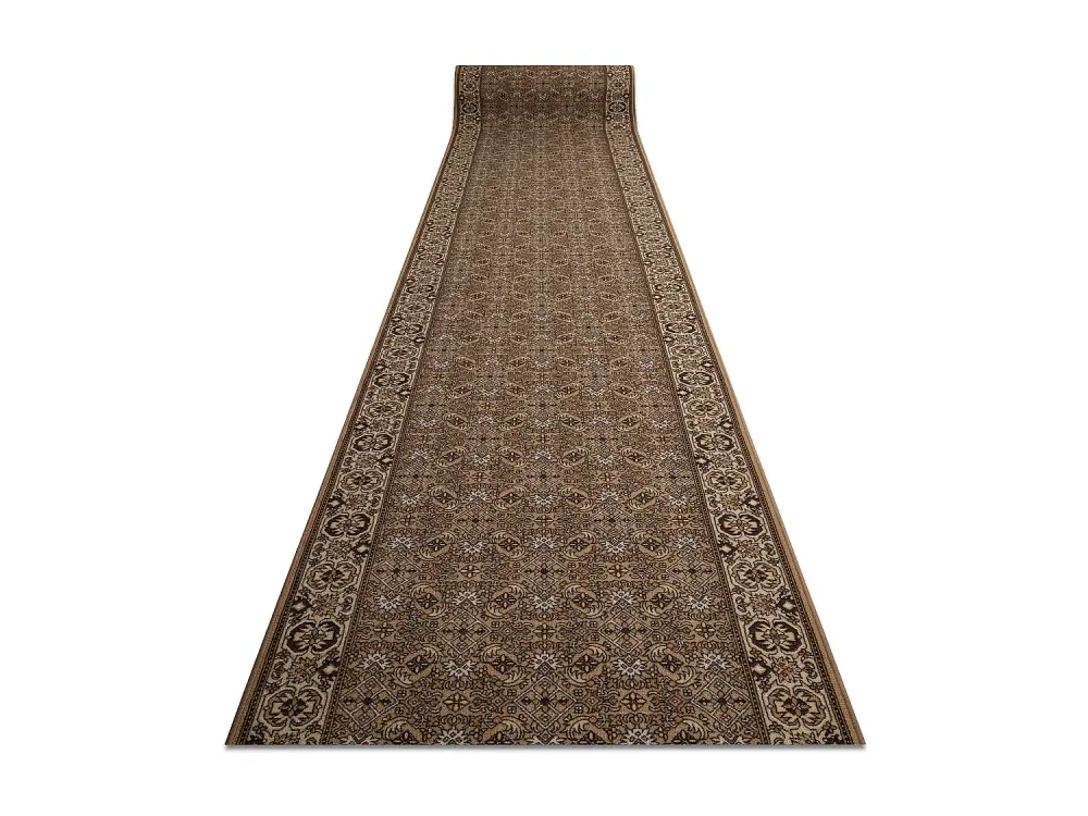 Alfombra de pasillo con refuerzo de goma BIDJAR beige 100cm 100x150 cm