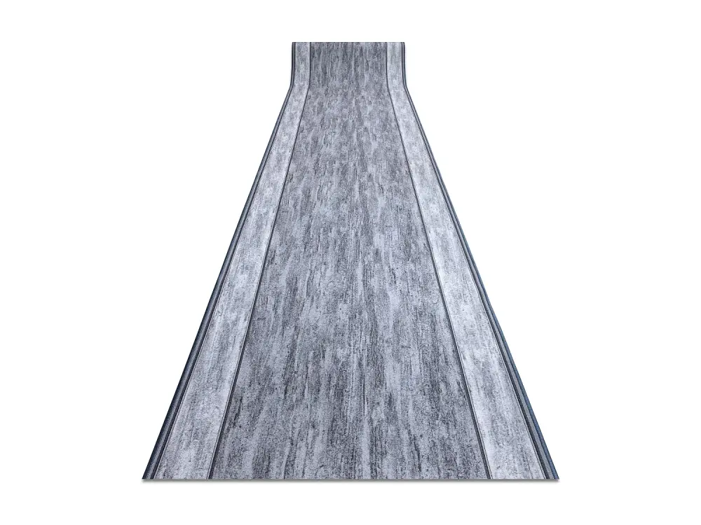 Alfombra de pasillo con refuerzo de goma RAMA gris 100cm 100x100 cm