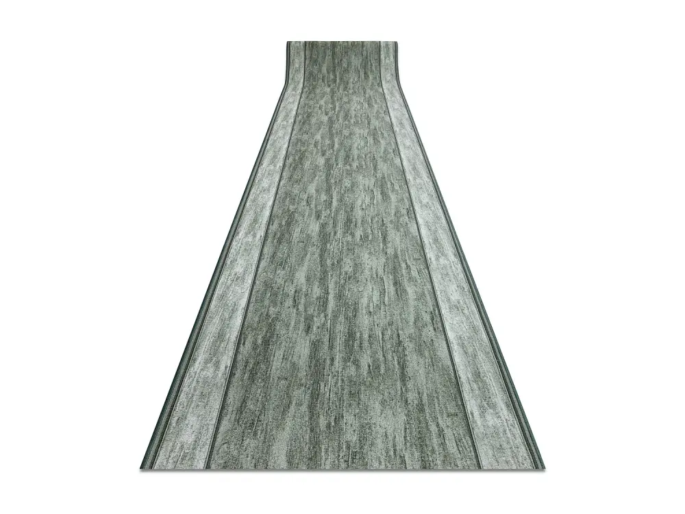 Alfombra de pasillo con refuerzo de goma RAMA verde 67cm 67x230 cm
