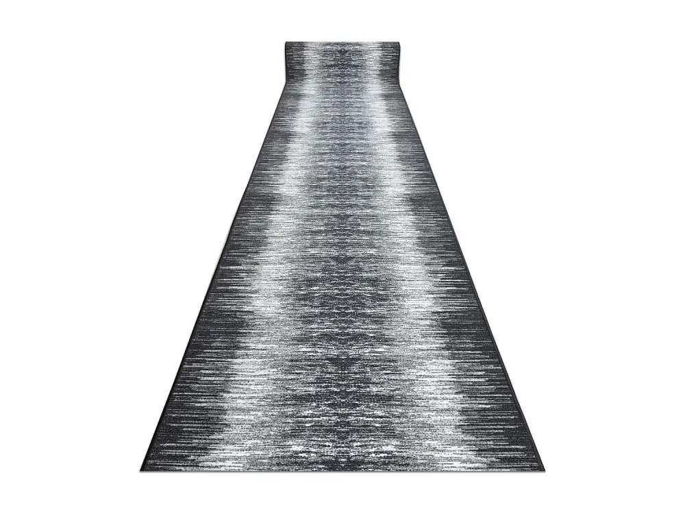 Alfombra de pasillo con refuerzo de goma TOLTEC gris 80 cm 80x550 cm