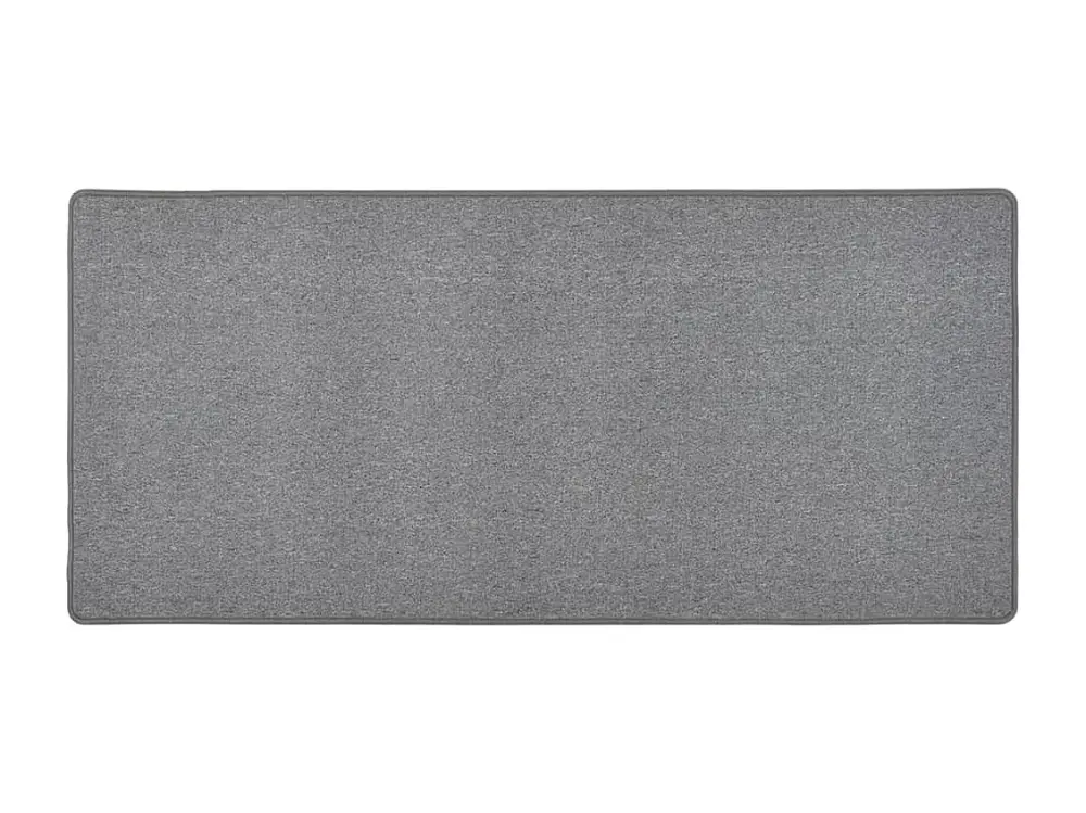 Alfombra de pasillo gris oscuro 50x100 cm