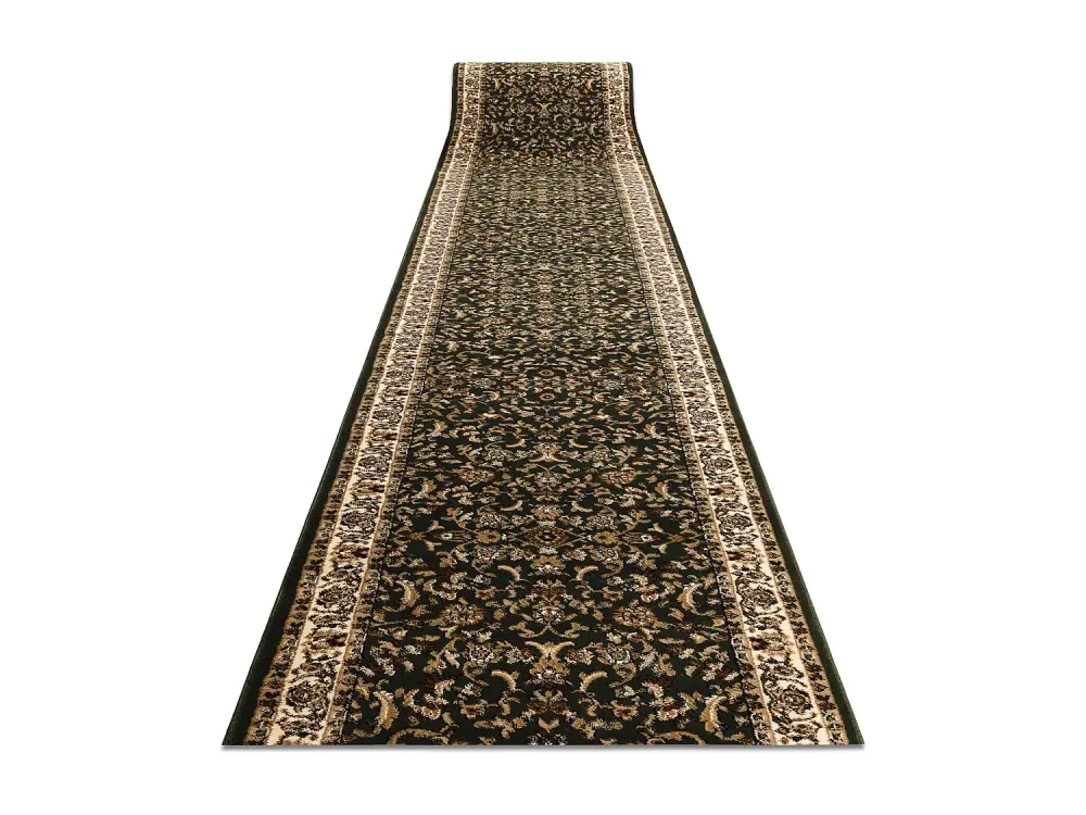 Alfombra de pasillo HEAT-SET ROYAL ADR 1745 verde 120x780 cm