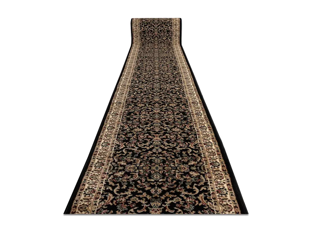 Alfombra de pasillo HEAT-SET ROYAL ADR 1745 negro 120x360 cm