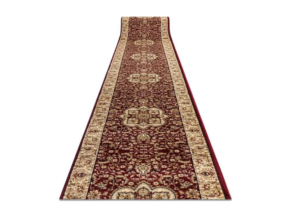 Alfombra de pasillo HEAT-SET ROYAL AGY 0521 burdeos 80x330 cm