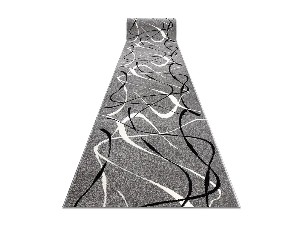 Alfombra de pasillo SILVER CHOCO gris 120 cm 120x200 cm