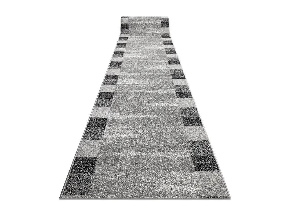 Alfombra de pasillo SILVER Etna marco, arena - gris 120cm 120x150 cm