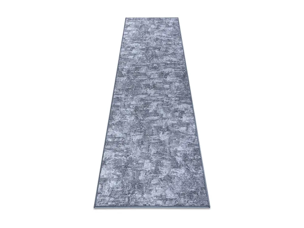 Alfombra de pasillo SOLID gris 90 HORMIGÓN 120x400 cm