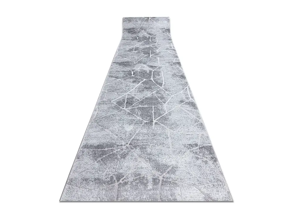 Alfombra de pasillo Structural MEFE 2783 Mármol dos niveles de velló 100x200 cm