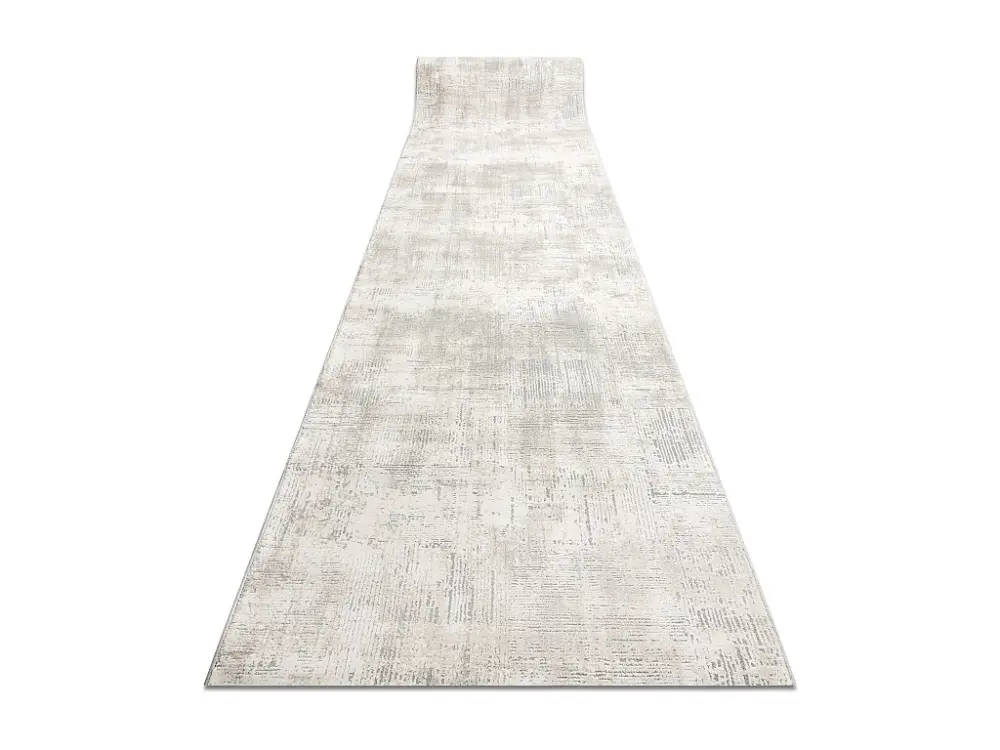 Alfombra de pasillo TULS 51231 vintage marfil / gris 120 cm 120x290 cm